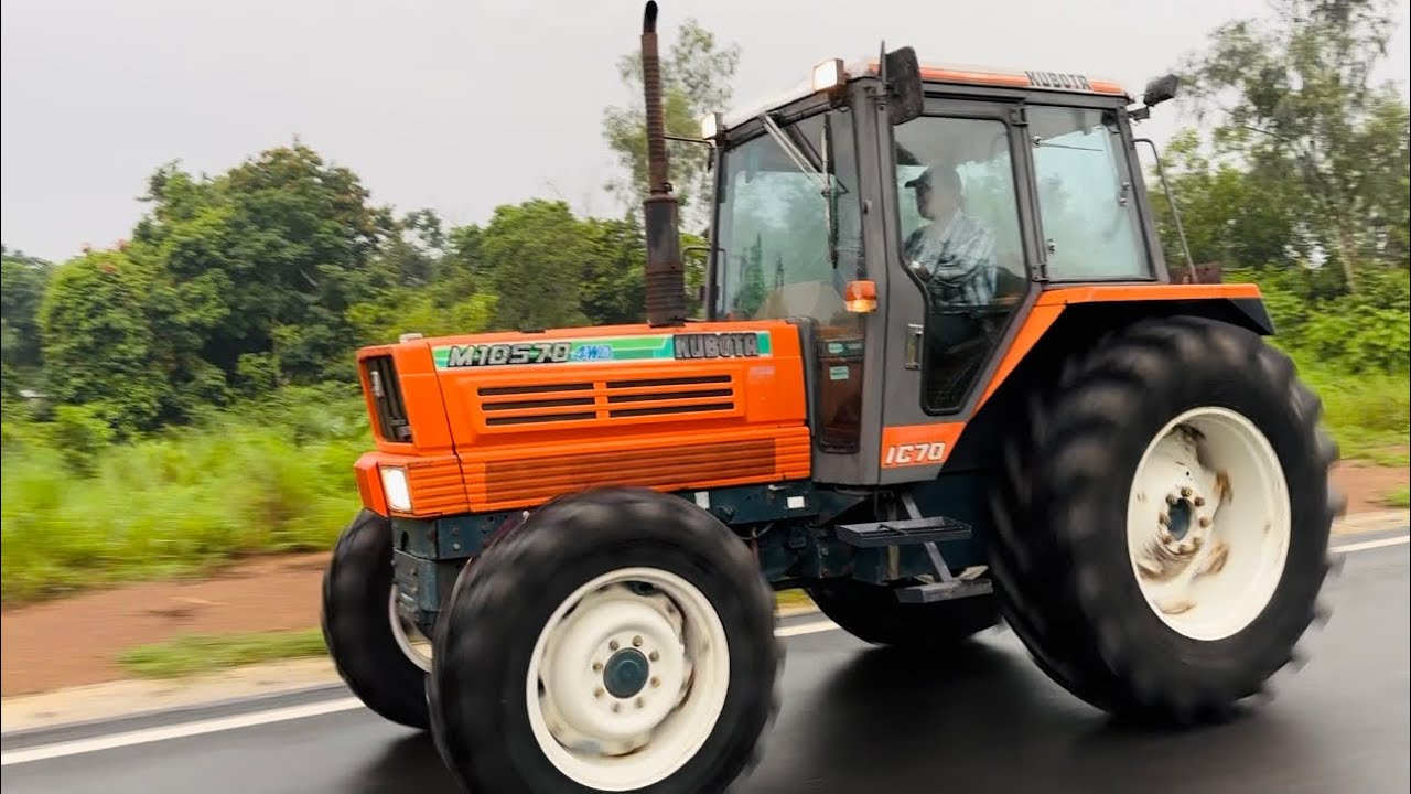 Kubota M10570 siêu phẩm Số Cơ 105HP cabin máy lạnh. Ae quan tâm LH 0918.152.958 | Nông Cơ Bảy Ghì