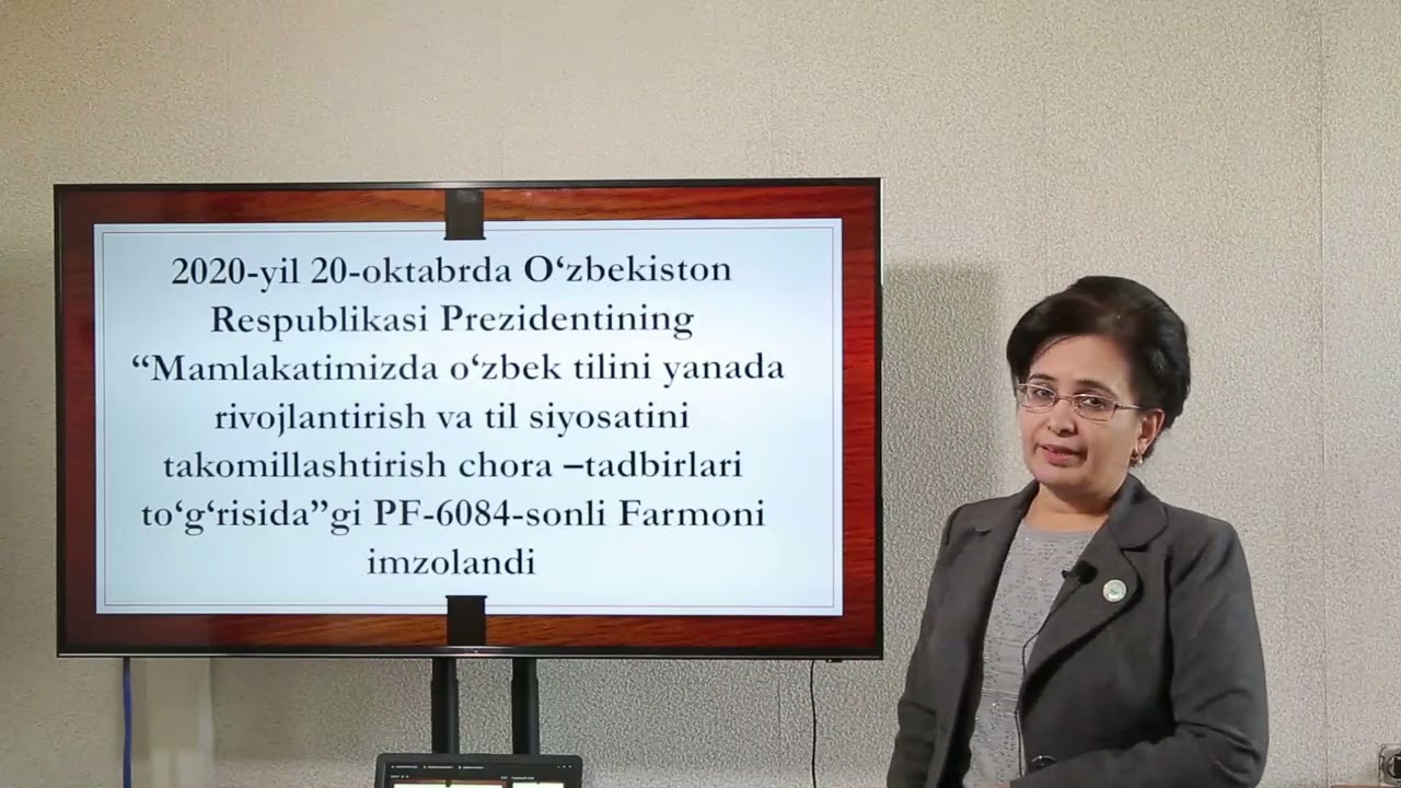 15 dars Farmoyish hujjatlari