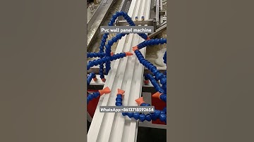 PVC wall panel machine #pvcwallpanelmachine #pvcmarblesheetmachine #spcflooringmachine