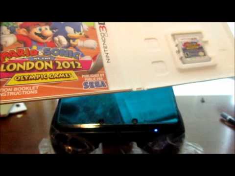 Mario & Sonic At the 2012 London Olympics 3DS Unboxing