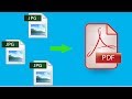 Convert images to PDF in windows 7/8/10