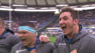 Passionate Inno di Mameli at Stadio Olimpico | 2022 Guinness Six Nations