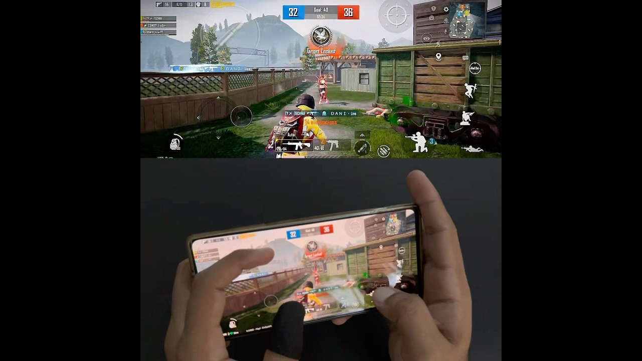 Galaxy S22 ULTRA PUBG TEST🔥