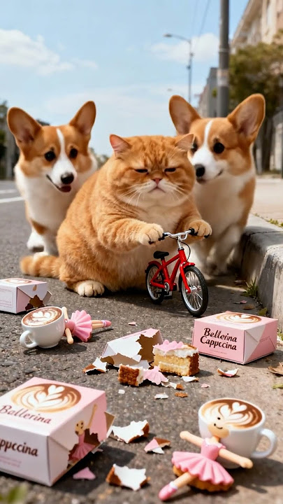 #danleeVN #ballerinacappuccina #cake