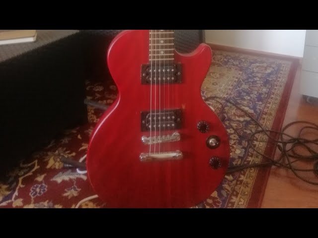 Epiphone Les Paul Special Vintage Edition in Cherry Red 5 years on