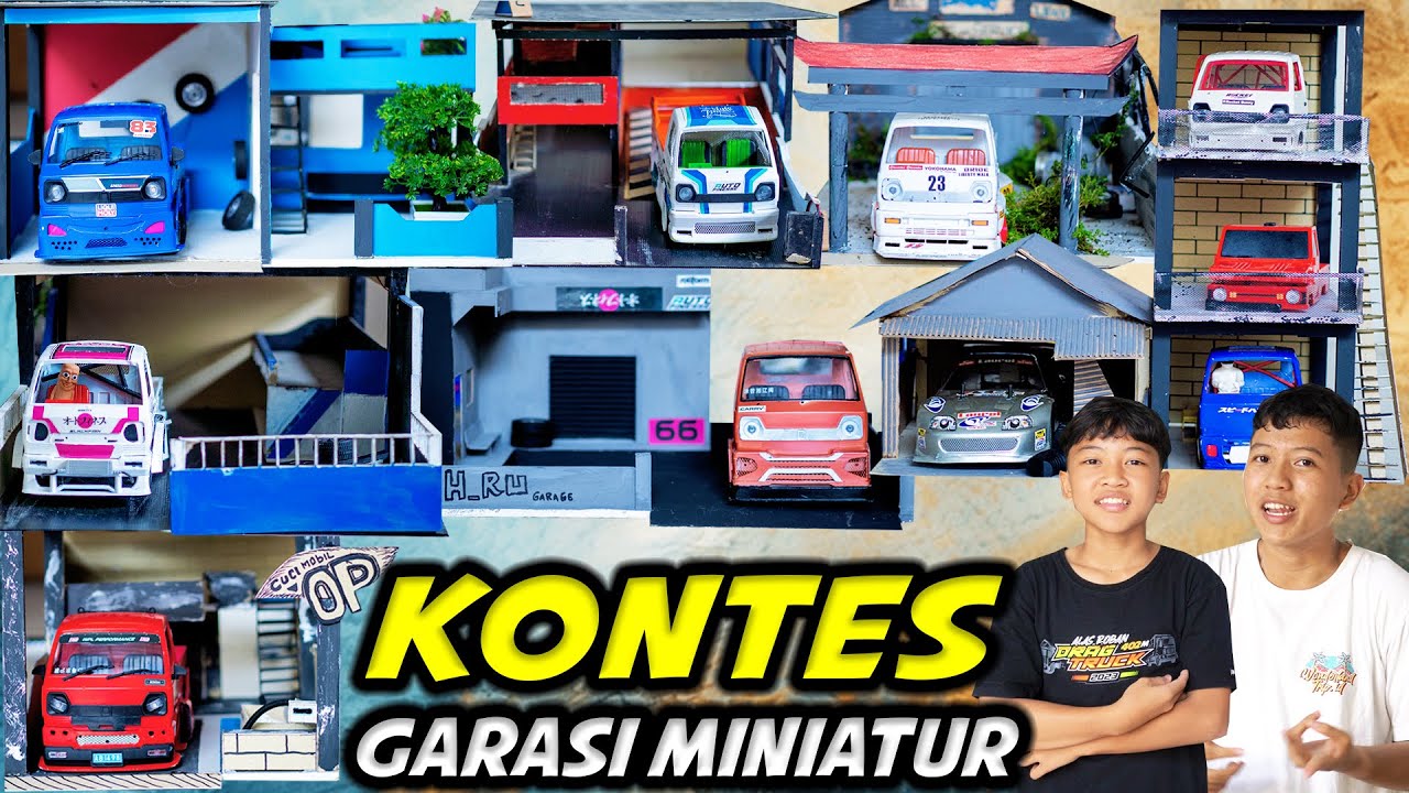 KONTES RC PICKUP DAN GARASI DITDIM TEAM!! PUNYA SIAPA PALING BAGUS??