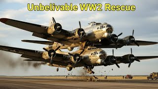 When Two B-17s Piggybacked - WW2