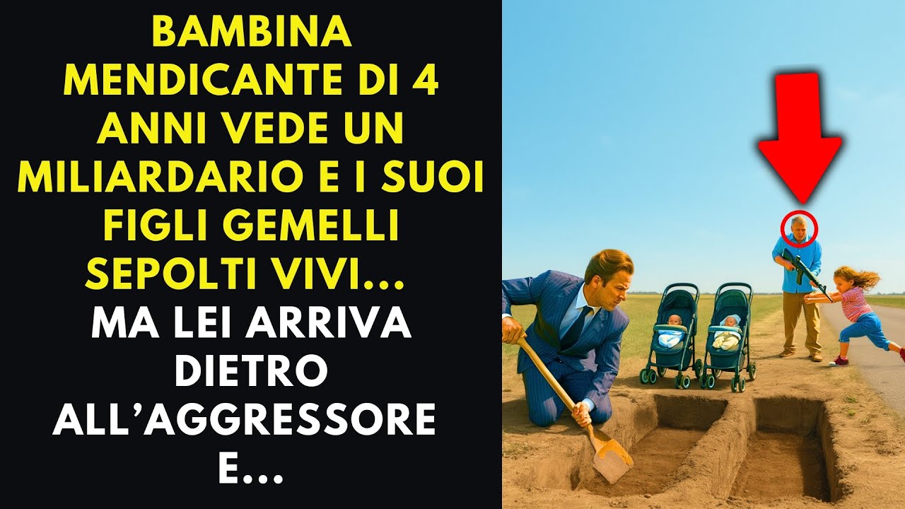 BAMBINA MENDICANTE DI 4 ANNI VEDE UN MILIARDARIO SEPOLTO CON I SUOI ...