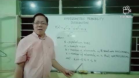 ART TEACHES ADVANCED STATISTICS: HYPERGEOMETRIC PROBABILITY DISTRIBUTION