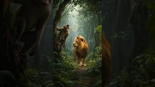 #monkey #monkeychallenge #monkeyquest #lion #liondance #lionelmessi #vkkg #viral #viralshort #pappu