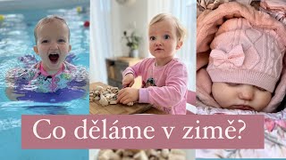 NAŠE ZIMNÍ DNY | aktivity, které nás s dětmi baví | vlog | bruslení, bazén a vaření | Mimi&já