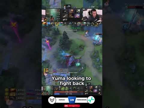 Clutch Saves and Teamfight Chaos: How Heroic Turned the Tide! #dota2 #ewc2025 #heroic #parivision