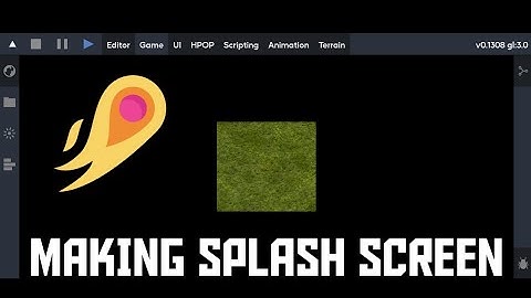 How to make splash screen | ITsMagic engine | HiPer DEV