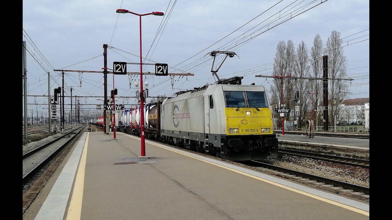En gare des Aubrais ; Des BB 26000 - Transiliens - Millet-Rail G 1206 - ECR et DB en BR 186 - Fret -