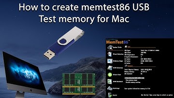 How to create Memtest86 USB for Mac | How to Test iMac Memory