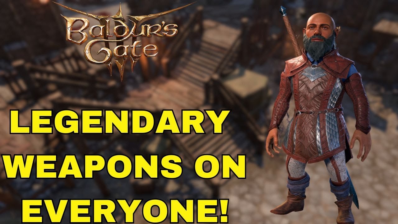 How to get Legendary Weapons for Your Whole Party ASAP! Baldur's Gate 3 ...
