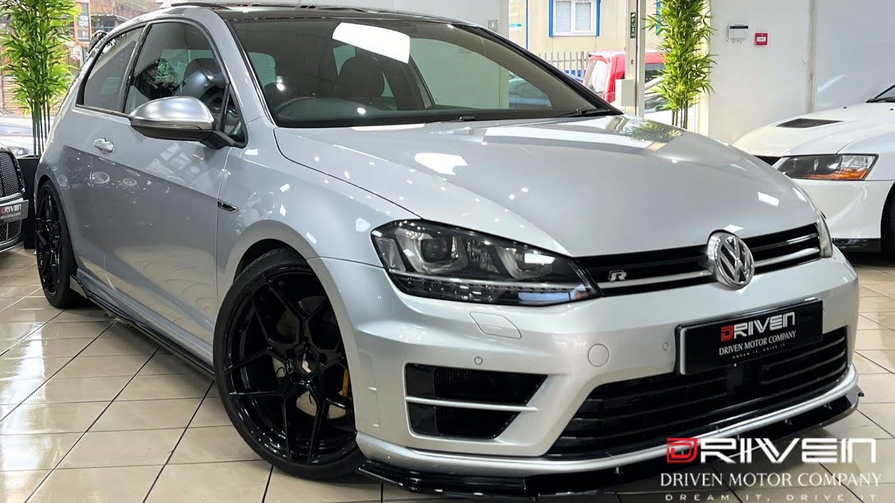 HUGE SPEC! VOLKSWAGEN GOLF R 2.0 DSG MK7 380BHP STAGE 1+ PAN ROOF+ FREE ...