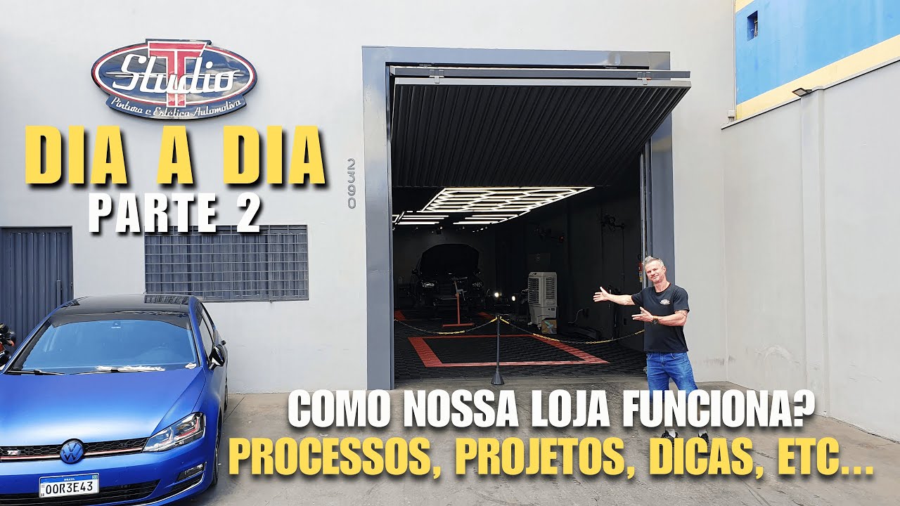 Estética Automotiva: Dia a Dia Studio T! Como funcionam nossos processos aqui na loja? Vlog Pt 2/2