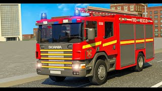 City Rescue Fire Truck Games - Fire Truck Driving Simulator 2023 Mobile | 15 sec gameplay teaser screenshot 3