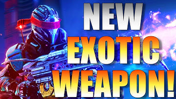 NEW EXOTIC MACHINE GUN GAMEPLAY! DETERMINISTIC CHAOS!
