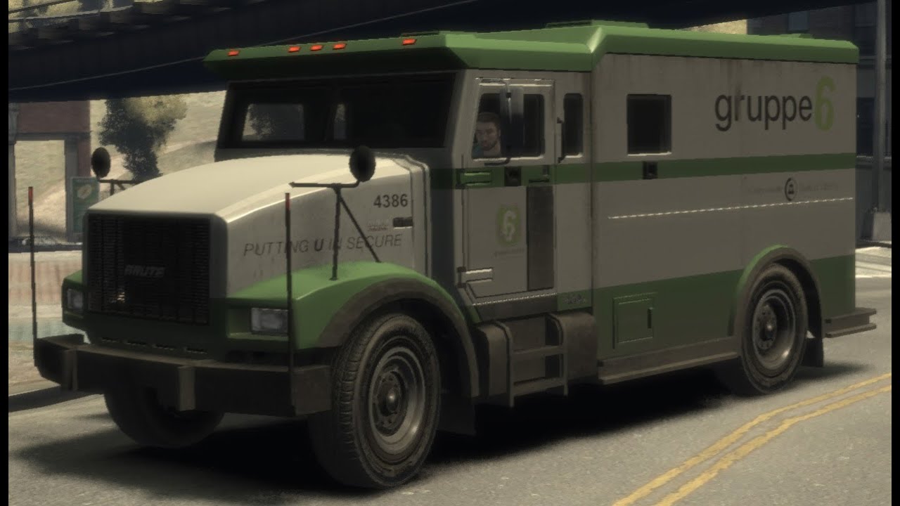 Grand Theft Auto 5 BANK truck - YouTube