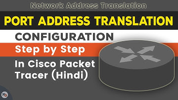 NAT PAT Configuration Step by Step | NAT PAT Configuration in packet Tracer [Hindi]