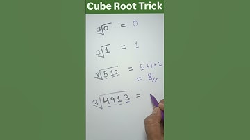 Cube Root Trick # trending shorts # Shorts feed # Viral Video #
