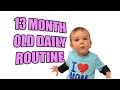 13 Month Old Routine