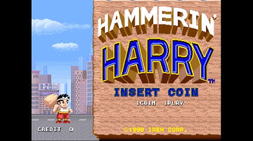 Hammerin Harry Arcade Version Intro  - 1990 - Retro Gaming