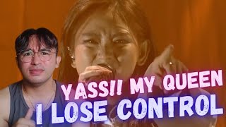Sarah Geronimo - Lose Control (live) | REACTION