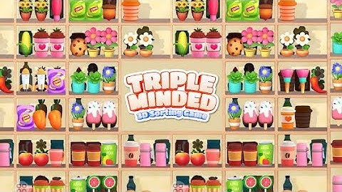 Triple Minded: 3D Sorting Game (by Apero) IOS Gameplay Video (HD)