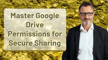 Master Google Drive Permissions for Secure Sharing