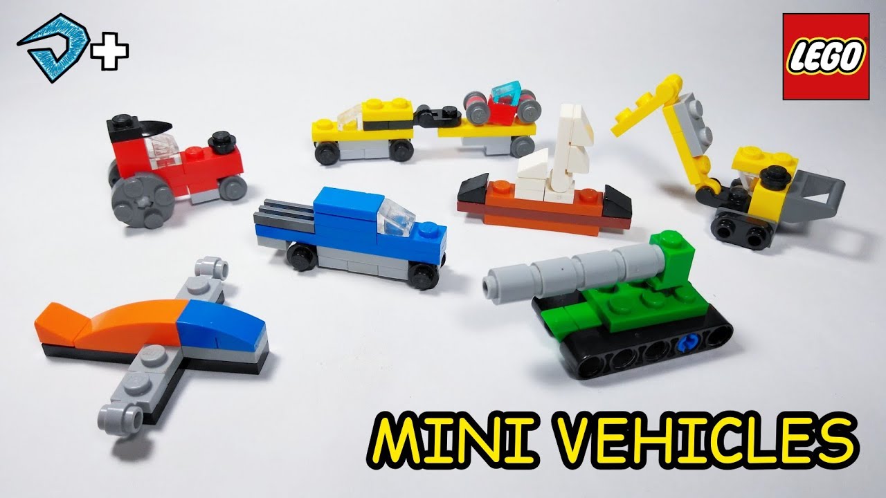 LEGO MINI VEHICLES | Part.2 | TUTORIAL - YouTube