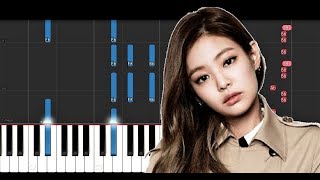 Blackpink (Jennie) - Solo (Piano Tutorial) chords