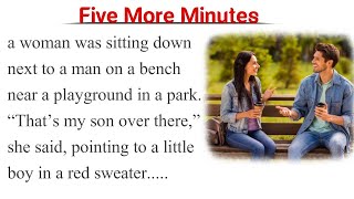 Five More Minutes - English story - learn English through story | Seeko English