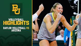 Baylor Volleyball: Highlights vs. Arizona | October 11, 2026