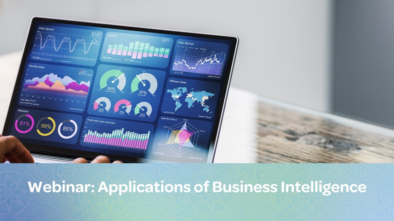 Webinar: Applications of Business Intelligence - YouTube
