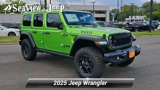 New 2025 Jeep Wrangler 4-Door Willys 4x4, Ocean Township, NJ J250655