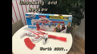 Review: NERF Fortnite B-Ar. Unboxing, Chronograph, Performance, and Value for Money + MOD Tips