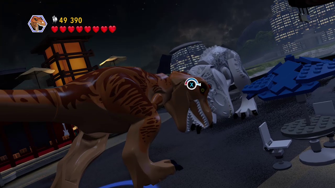 Tiranosaurus vs Indominus