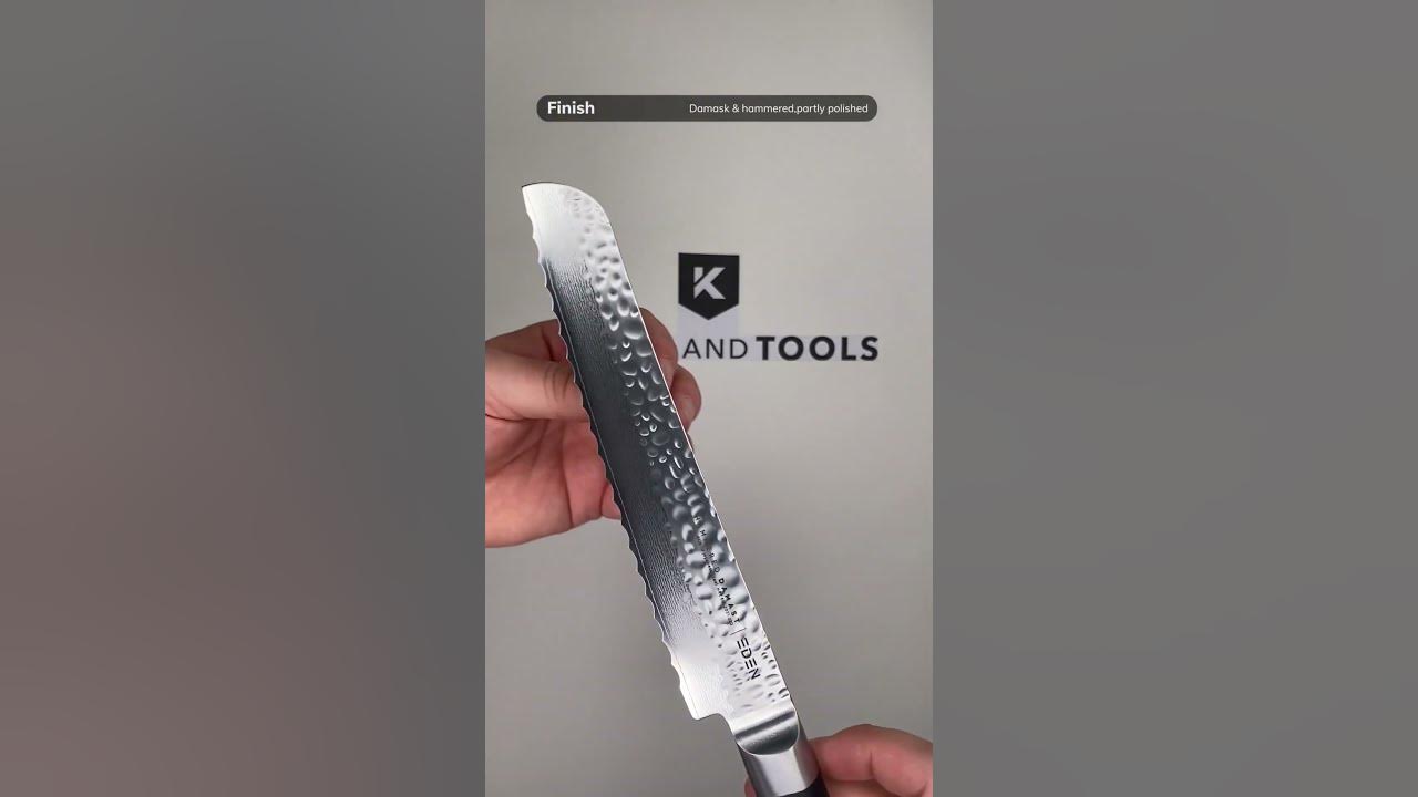Eden hammered damast 2031 220 bread knife 20 cm youtube