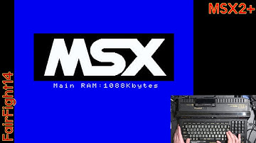 Panasonic FS-A1WX MSX2+, and updating the menu system in a Carnivore2.