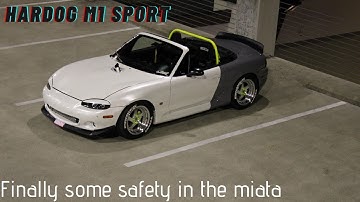 Installing a Hardog M1 Sport Roll Bar On My NB Miata