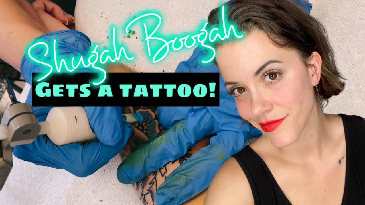 COME GET A TATTOO WITH ME Shugah Boogah YouTube