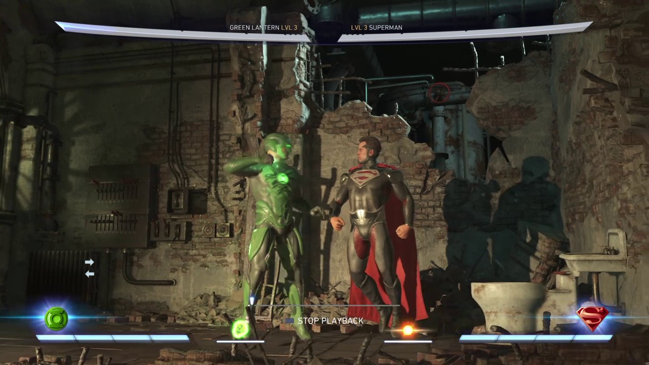 Injustice 2 Green Lantern Optimal Combos Level 3 YouTube