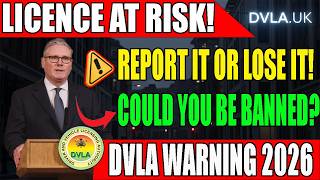 🚨 DVLA Medical Reporting Rules 2026  Drivers Could Lose Their Licence  Conditions You Must Declare