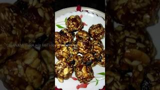 Dry fruits laddu /dates and nuts Laddu /Energy ball /healthy ladduy/shorts