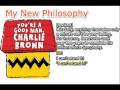 My New Philosophy - You're A Good Man, Charlie Brown - Karaoke/Instrumental [w/ lyrics]