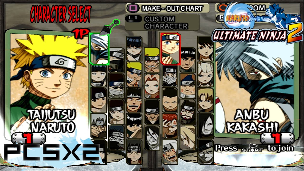 Naruto - Ultimate Ninja 2 ROM - PS2 Download - Emulator Games