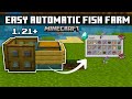 How to make a EASY fish farm in Minecraft PE|1.21+